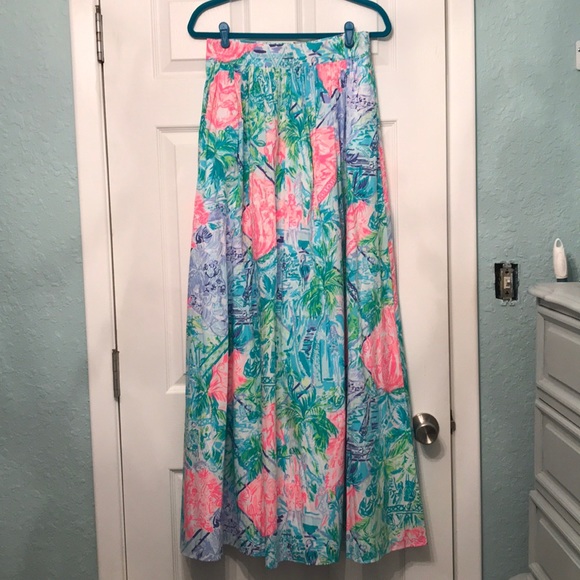 lilly pulitzer bohemian queen maxi